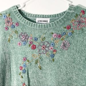 Embroidered sweater